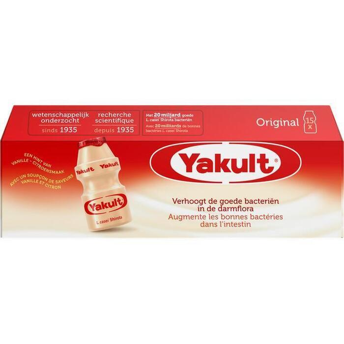 Yakult original (Pak, 15 × 65ml)