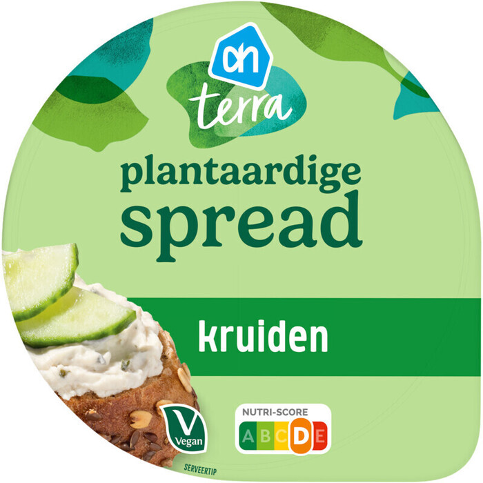 AH Terra Plantaardige zuivelspread kruiden (150g)