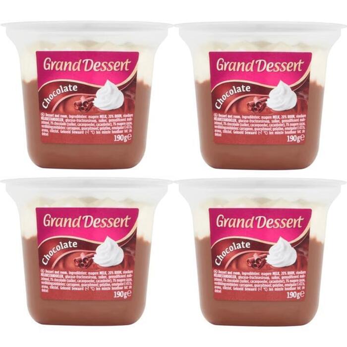 Ehrmann Grand Dessert Chocolate 4 x 190g