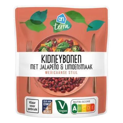 AH Terra Plantaardig kidneybonen met jalapeño (200g)