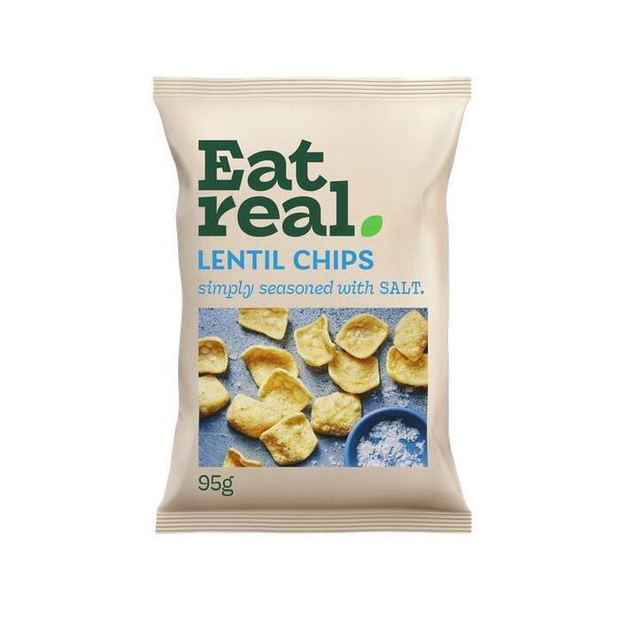Eat Real Salted Lentil Chips 95g (95g)