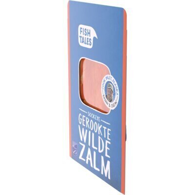 Gerookte sockeye zalm (100g)