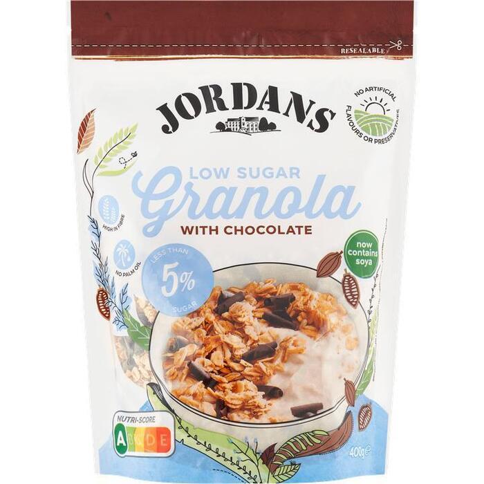 Jordans Low Sugar Granola with Chocolate 400 g (400g)