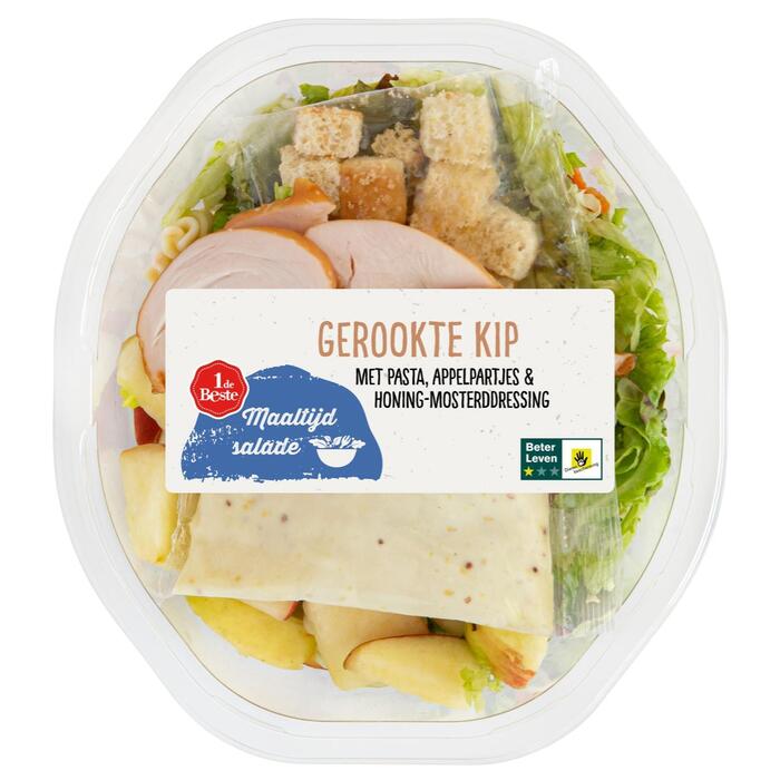 Maaltijdsalade gerookte kip (450g)