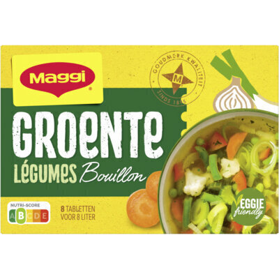 Maggi Groente Bouillon Tabletten 8 Stuks 81, 6g (81.6g)