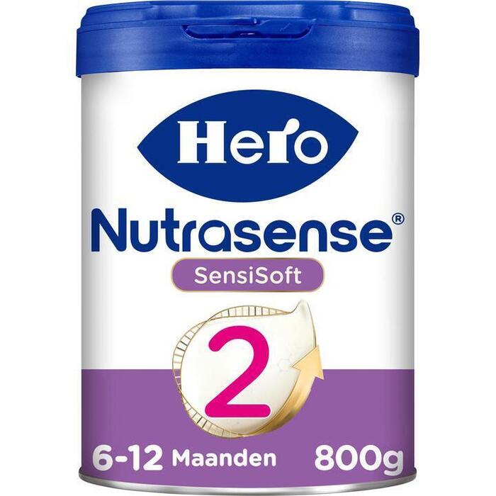 Hero Baby 6+ Nutrasense opvolgmelk 2 (Blik, 800g)
