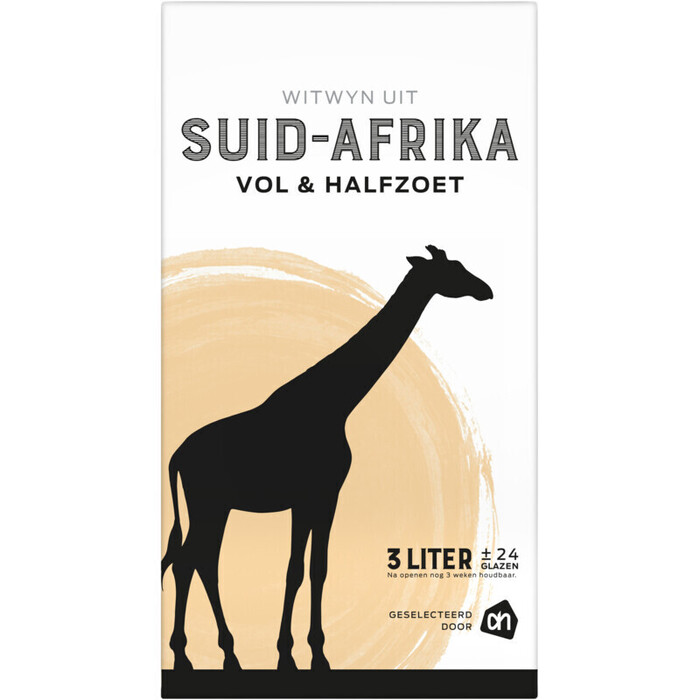 AH Witwyn uit Suid-Afrika vol & halfzoet (3L)