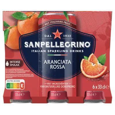 Sanpellegrino Aranciata Rossa 33 cl (6 × 33cl)