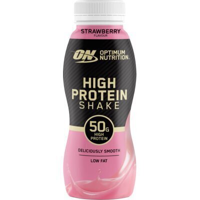 Optimum Nutrition High protein shake strawberry (0.5L)