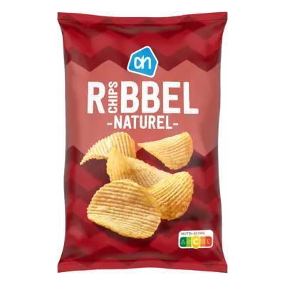 AH Ribbelchips naturel (250g)