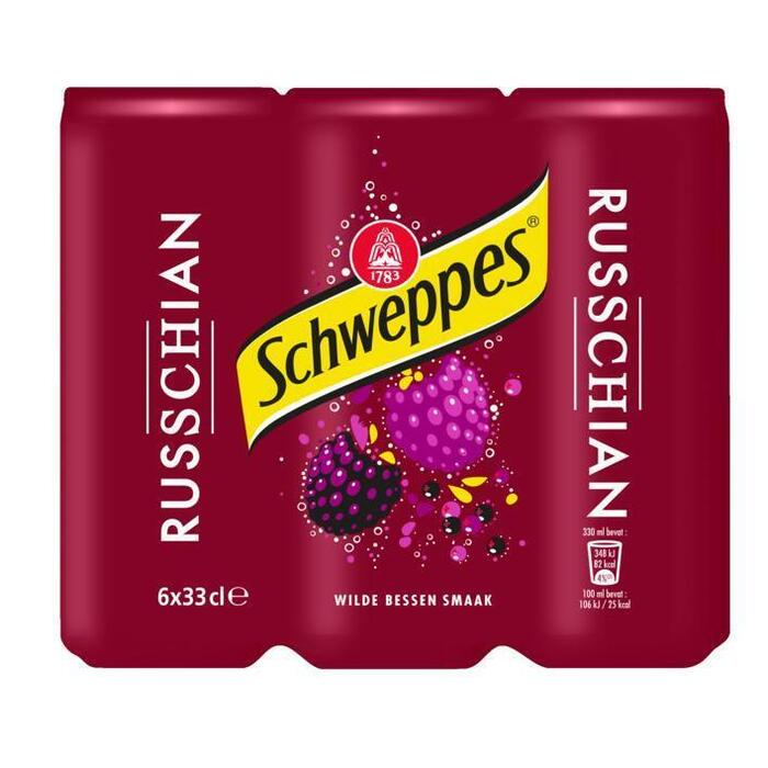 Schweppes Russchian (6 × 33cl)