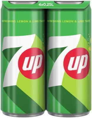 7up Regular 4-pack (1L)