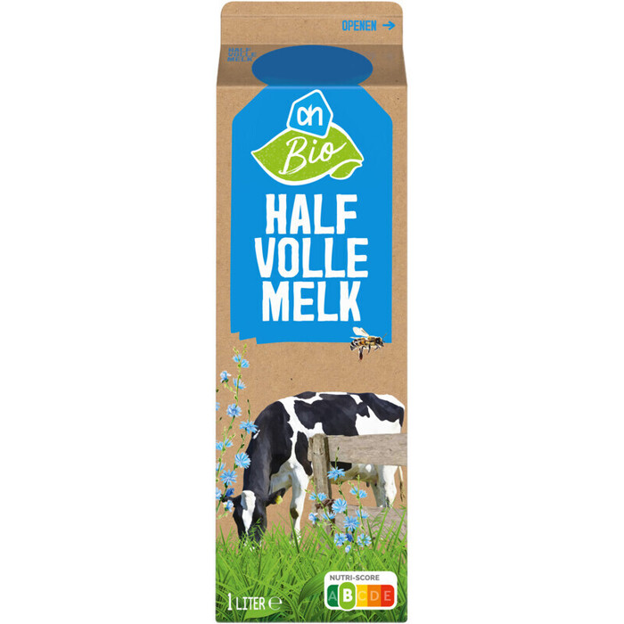 Halfvolle melk (pak, 1L)
