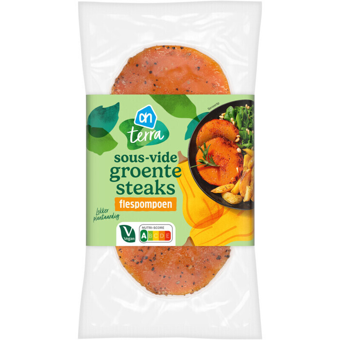 AH Terra Groentesteaks pompoen (175g)