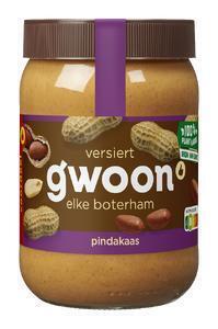 g'woon Pindakaas groot (600g)