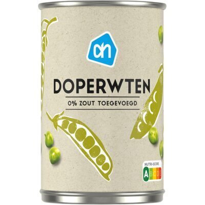 Doperwten extra fijn (blik, 400g)