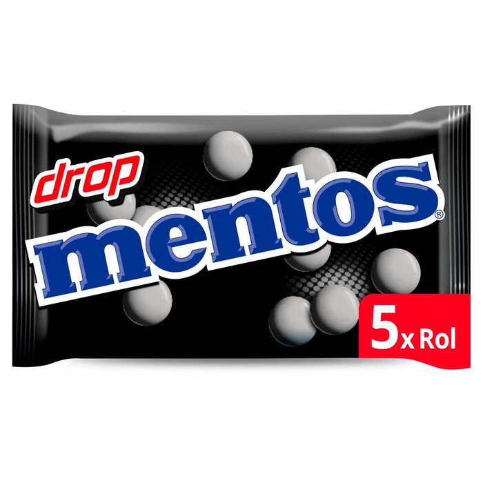 Mentos Chewy Dragees Drop 5 x 37,5 g (Pak, 187g)