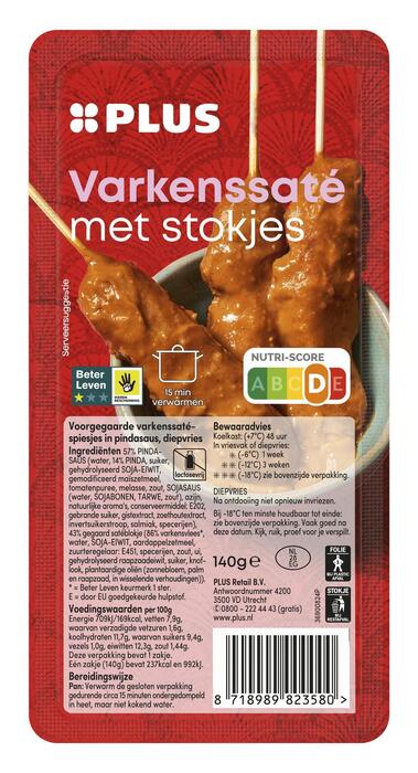 Varkenssaté (140g)