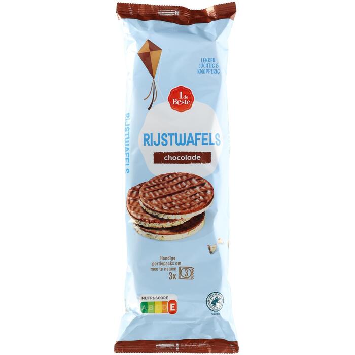1 de Beste Rijstwafels chocolade (150g)