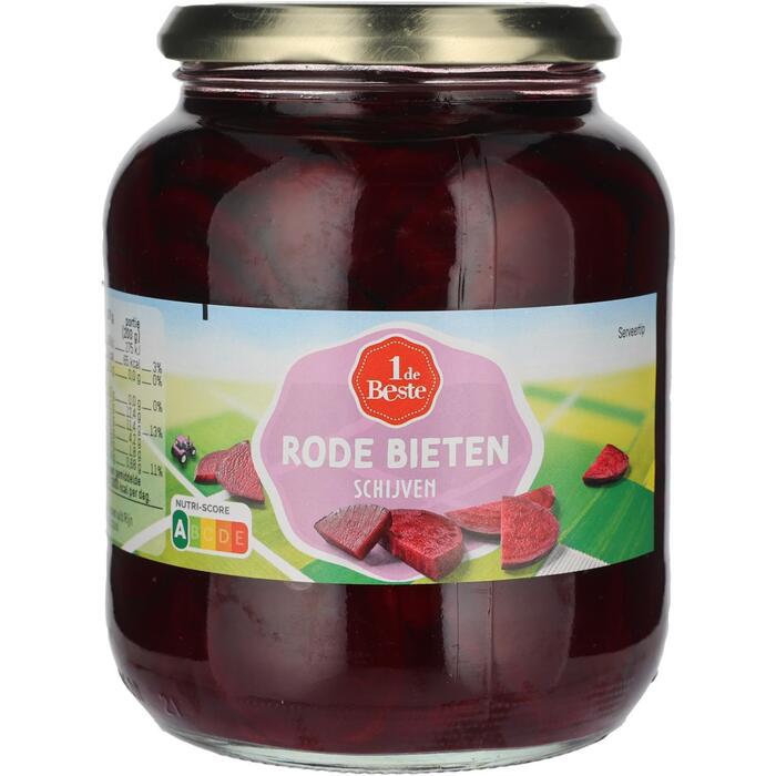 Rode bieten schijven (680g)