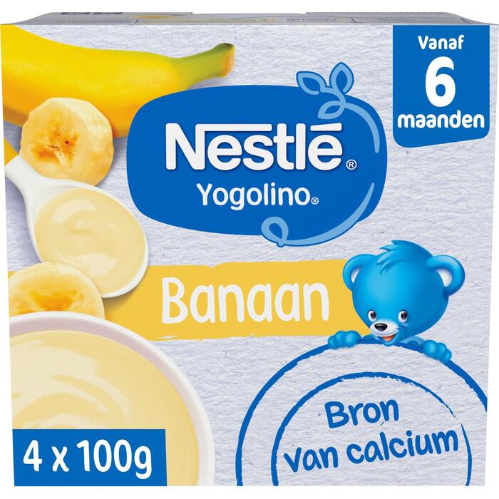 Yogolino Banaan 6 mnd (Pak, 400g)