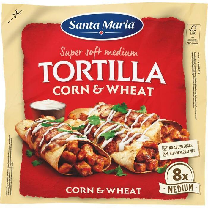 Santa Maria Corn & wheat tortilla (336g)