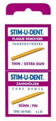 Stim-u-dent Tandenstokers dun