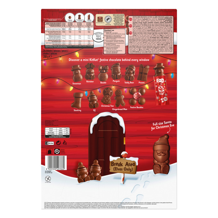 Kitkat Adventkalender (208g)