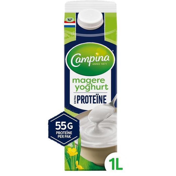 Campina Extra Proteïne non fat yoghurt 1L (1L)