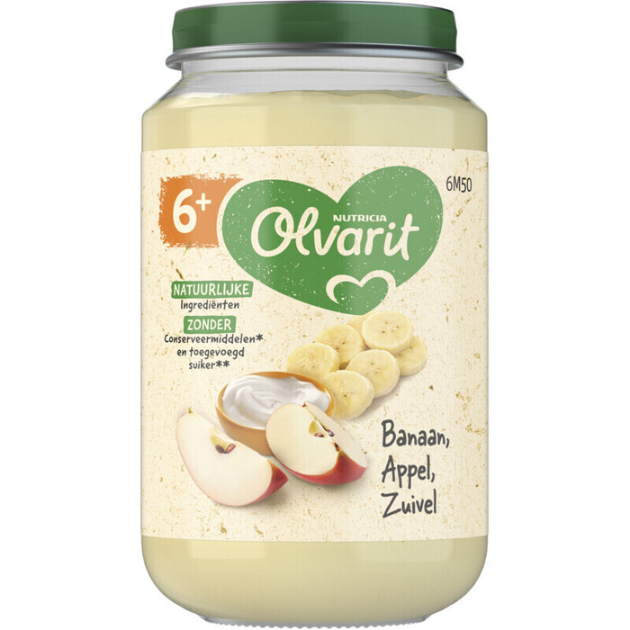 Banaan appel yoghurt 6 mnd (Pot, 200g)
