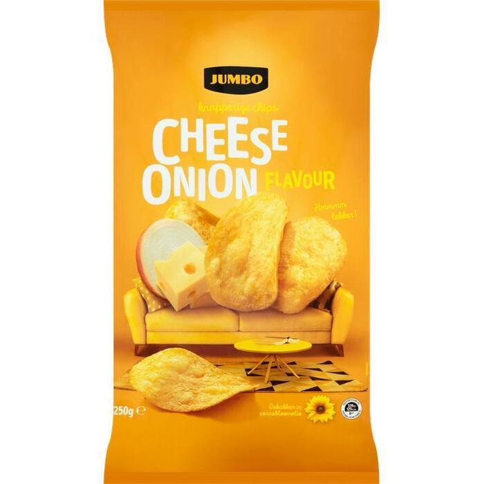Jumbo Knapperige Chips Cheese Onion 250 g (250g)