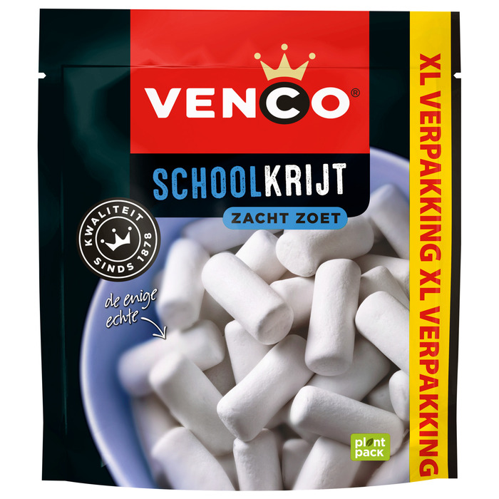 Venco Schoolkrijt Zacht Zoet XL Verpakking 340 g (340g)