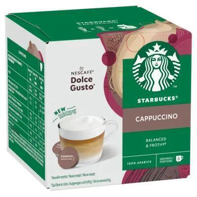 Starbucks® Cappuccino by Nescafé® Dolce Gusto® 12 Capsules (120g)