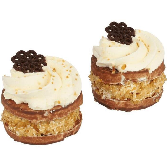 Jumbo Nogatientje met bavarois 2 Stuks