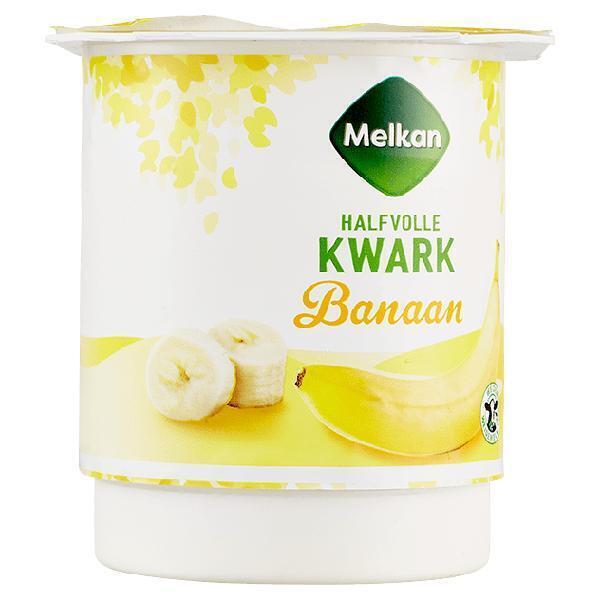 Halfvolle kwark banaan (450g)