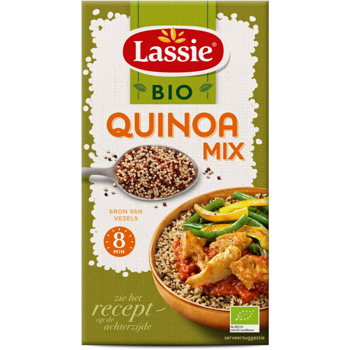 Lassie Quinoa 3 kleuren Biologisch (275g)