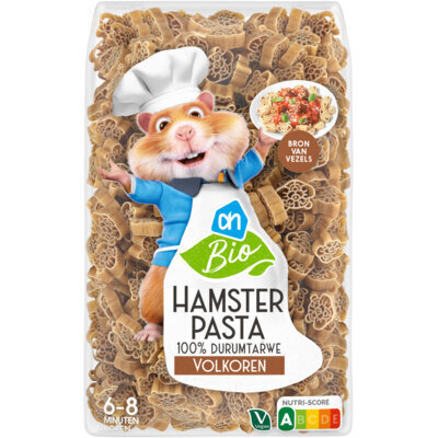 AH Biologisch Hamsterpasta volkoren (500g)