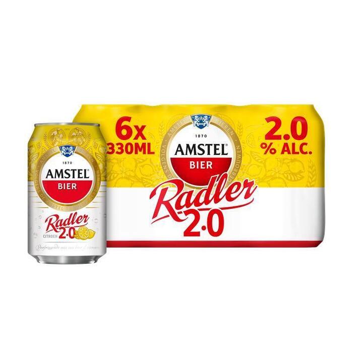 Amstel Radler Bier Citroen Blik 6 x 33 cl (6 × 33cl)