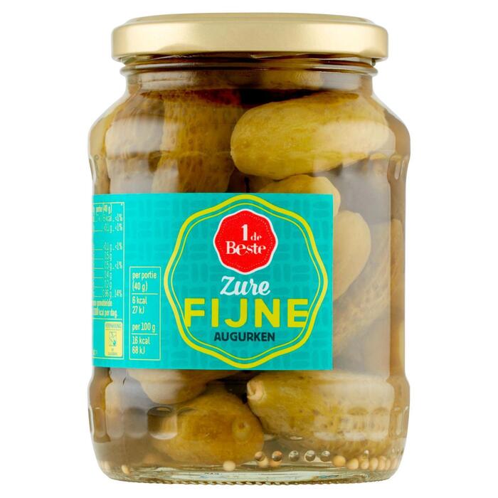 1 de Beste Augurken zuur (330g)