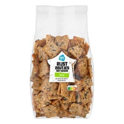AH Rijstzoutjes met sesam mild (200g)