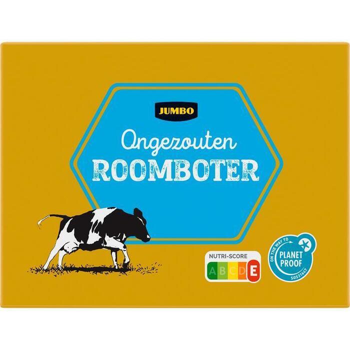 Jumbo Ongezouten Roomboter 250 g (250g)