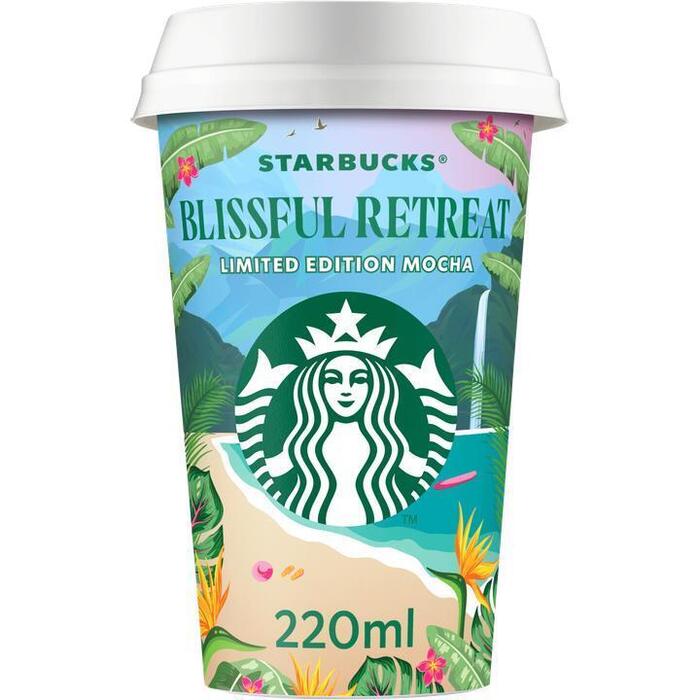 Starbucks Blissful Retreat Chilled Coffee Limited Edition Mocha 220 ml (220ml)