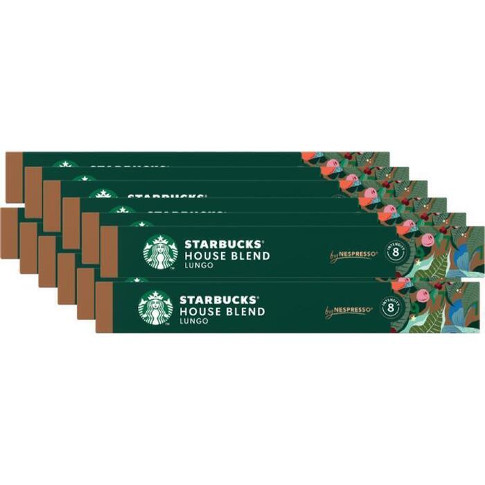 Starbucks® by Nespresso® House Blend Medium Roast Capsules 12 x 10 x 5,7 g (12 × 57g)