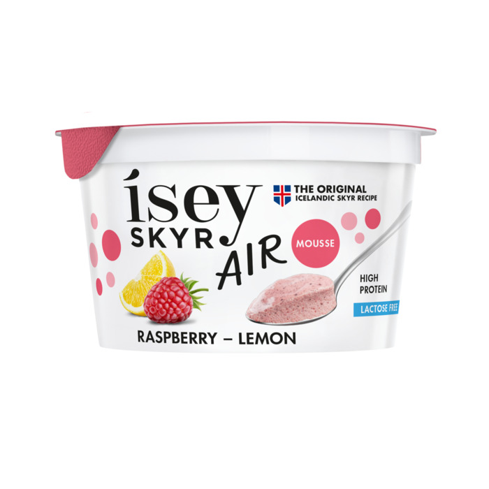 Isey Skyr air raspberry lemon (125g)