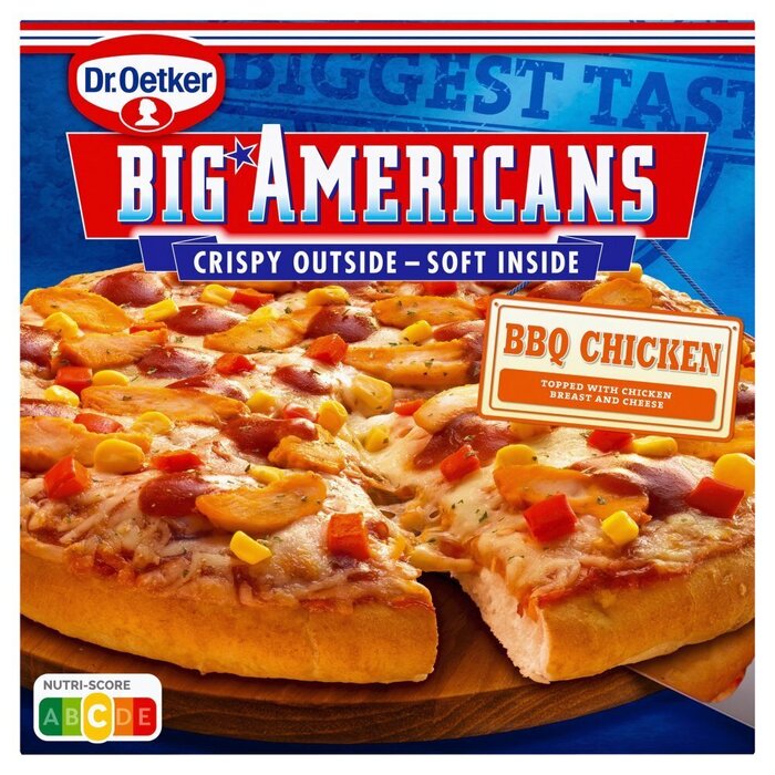Dr. Oetker Big Americans BBQ chicken (Doos, 460g)