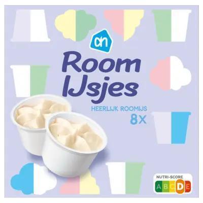 Roomijs bekers (doos, 500g)