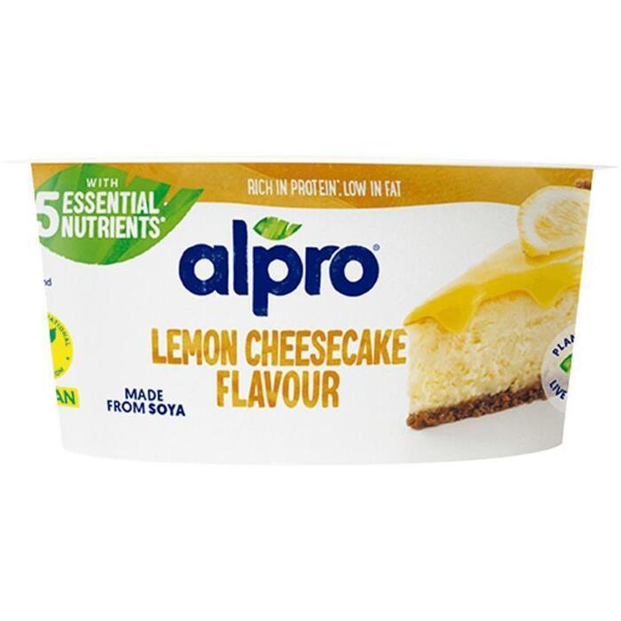 Alpro Plantaardige Variatie Op Yoghurt Lemon Cheesecake Smaak 135g (135g)