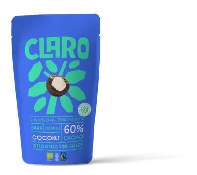 Claro Dark coconut snackables (100g)