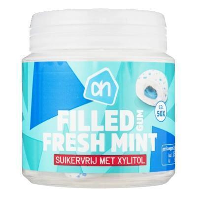 AH Filled chewing gum fresh mint (98g)