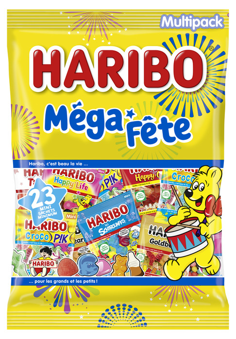 Haribo Mega Fête 1 kg (23 × 43.5g)